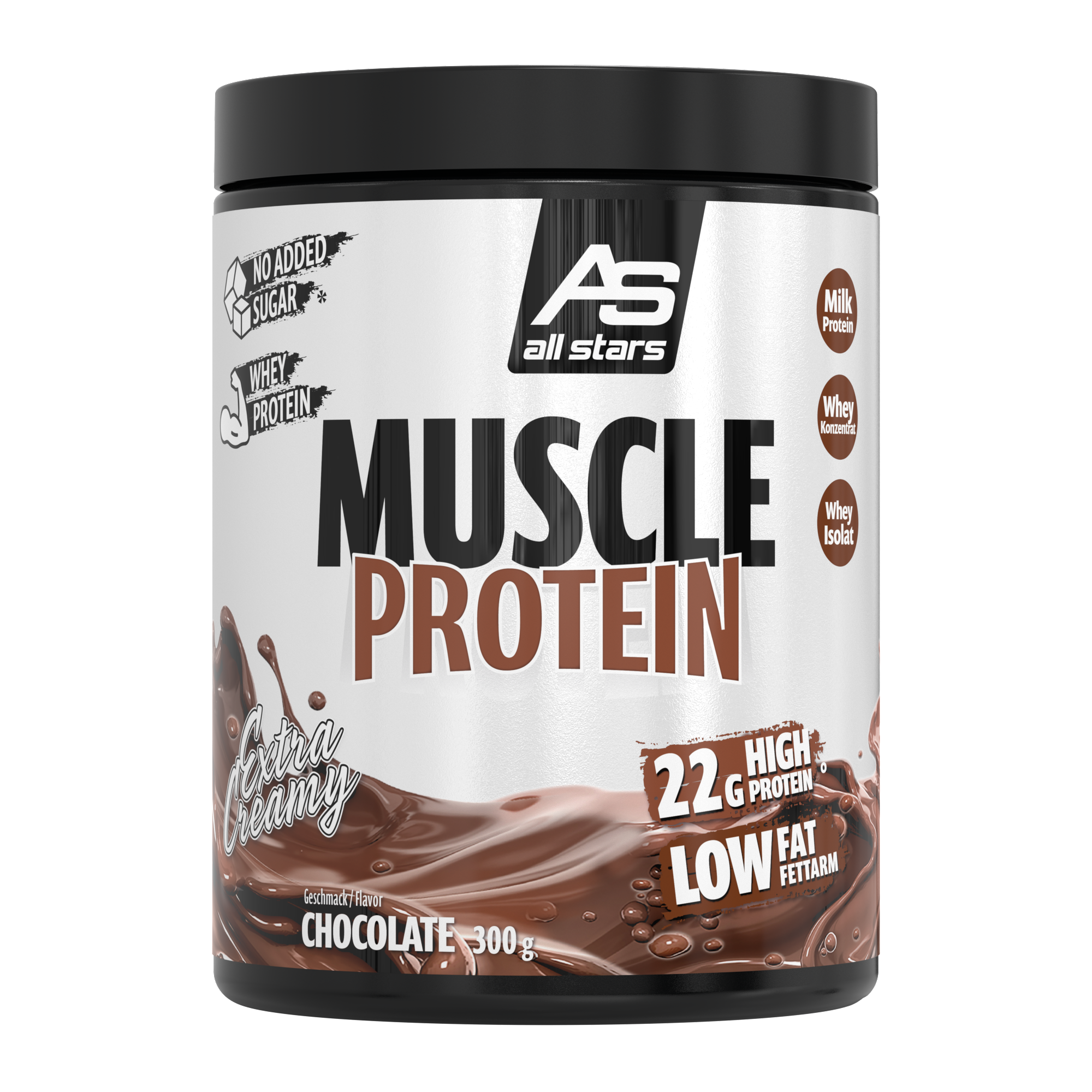 ALL STARS Muscle Protein Pulver - 300g Dosen