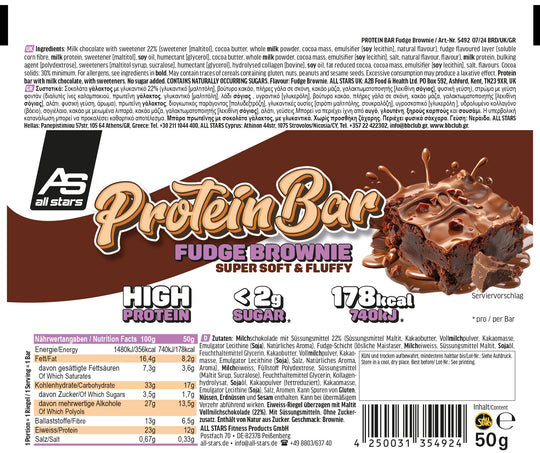 ALL STARS PROTEIN BAR SOFT & FLUFFY