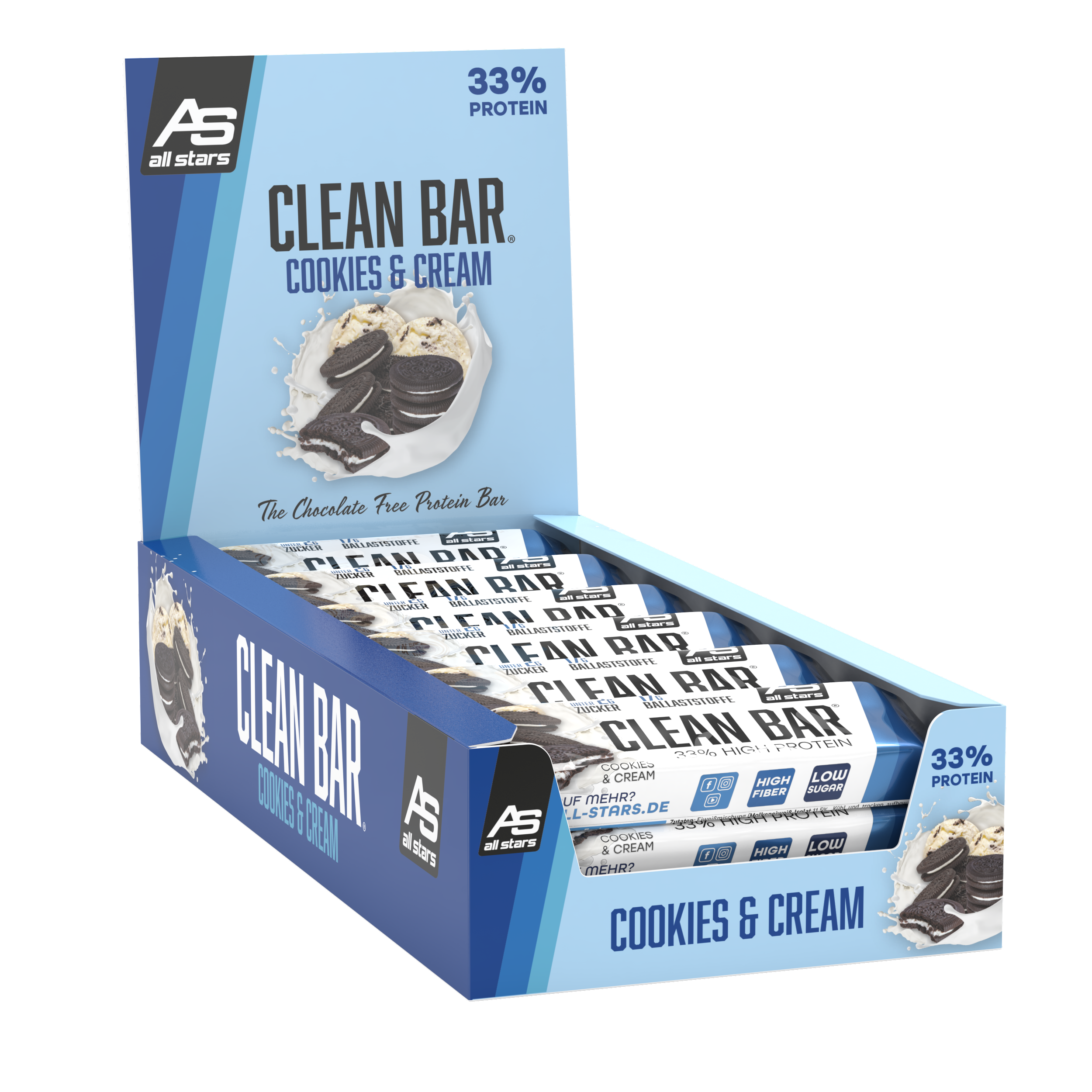 ALL STARS Clean Bar 45g Riegel