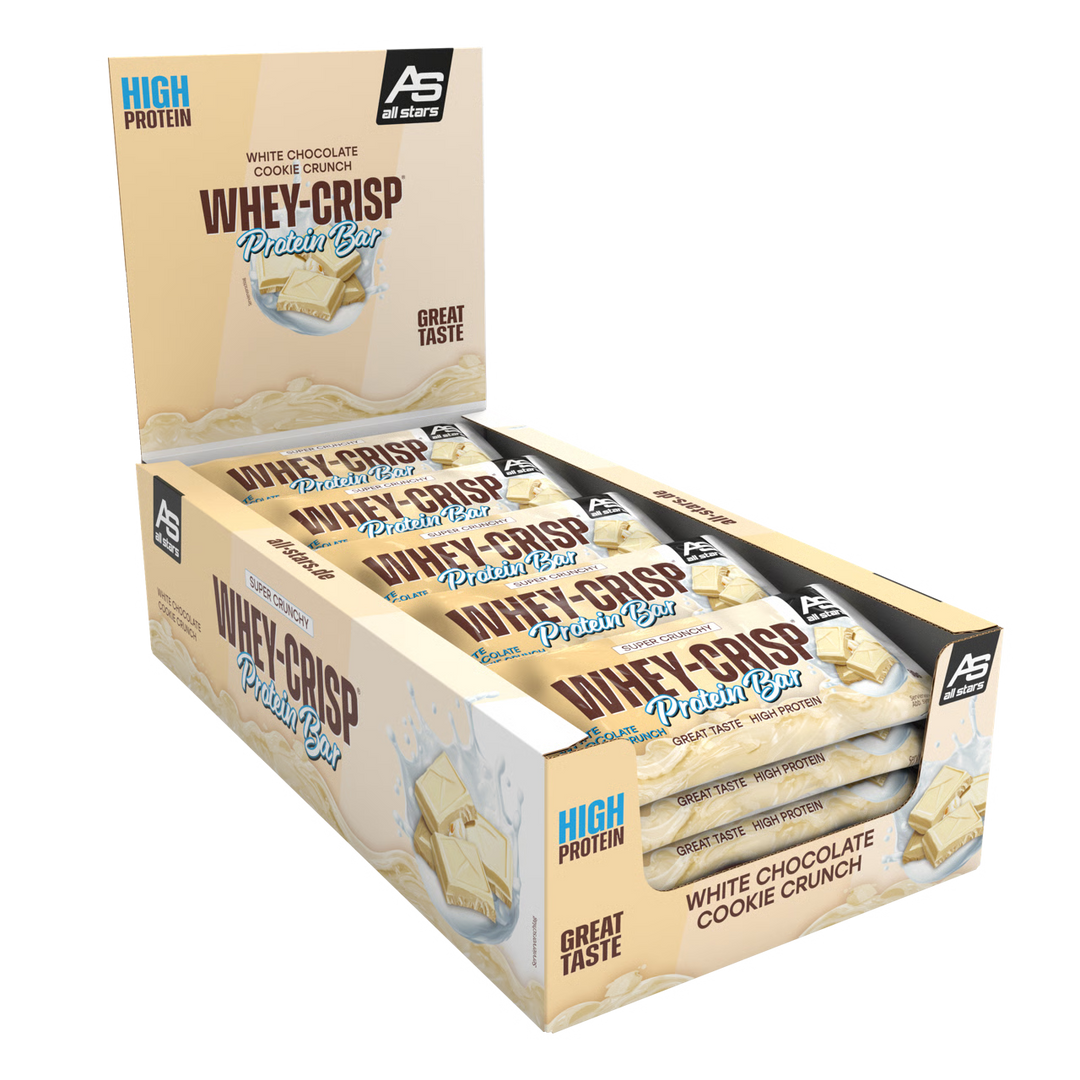 Protein Riegel Crispy Raspberry ALL STARS Whey-Crisp Proteinriegel – ALL STARS Fitness Schweiz
