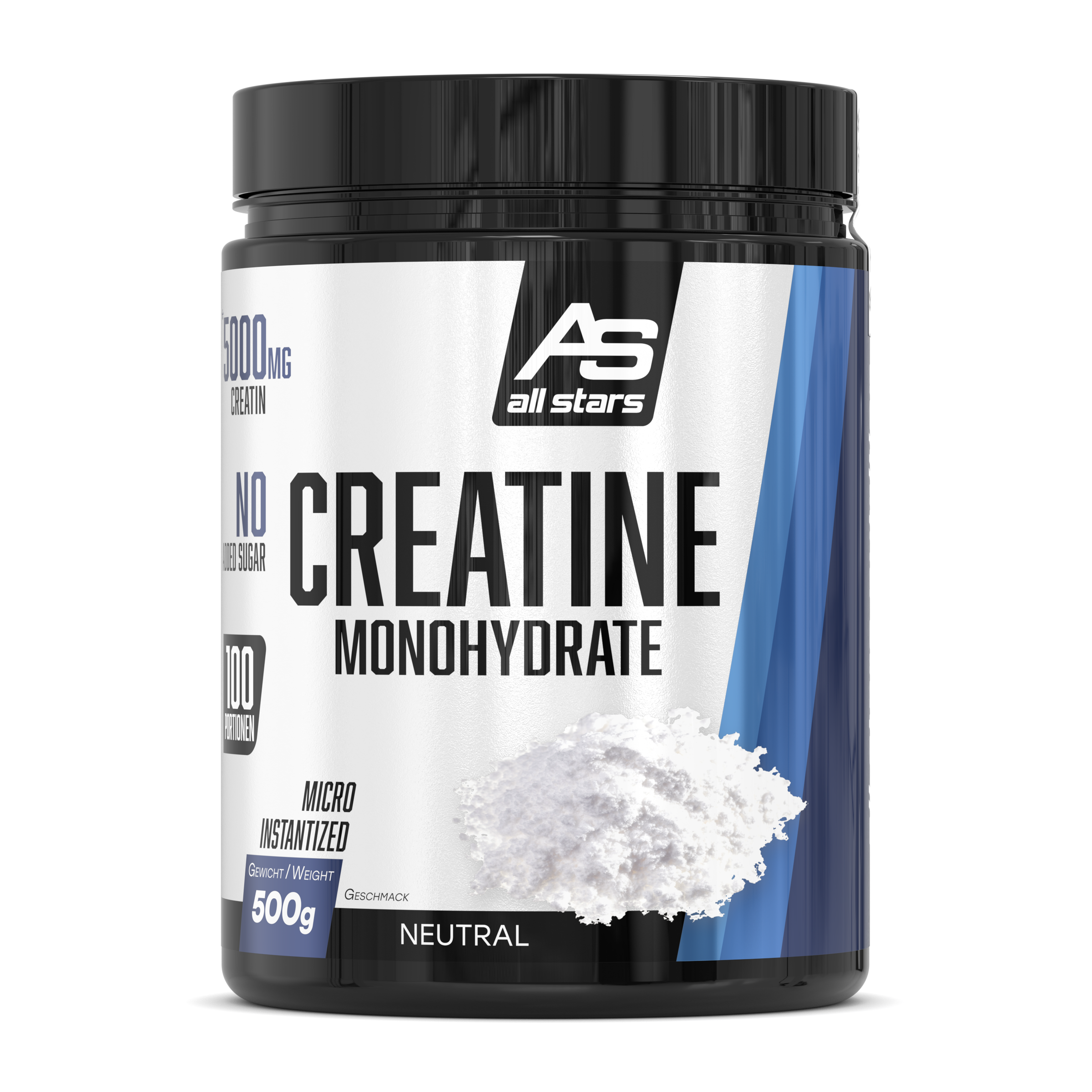 ALL STARS Creatin Monohydrat - 500g Dose