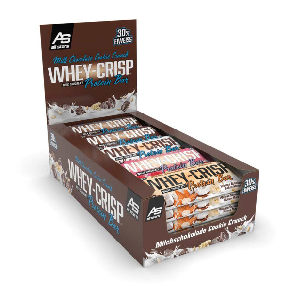 ALL STARS Whey-Crisp Protein Bar Mix Box