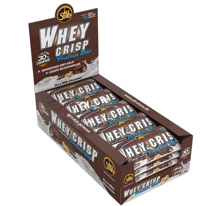 ALL STARS Whey-Crisp Proteinriegel | ALL STARS Fitness Schweiz